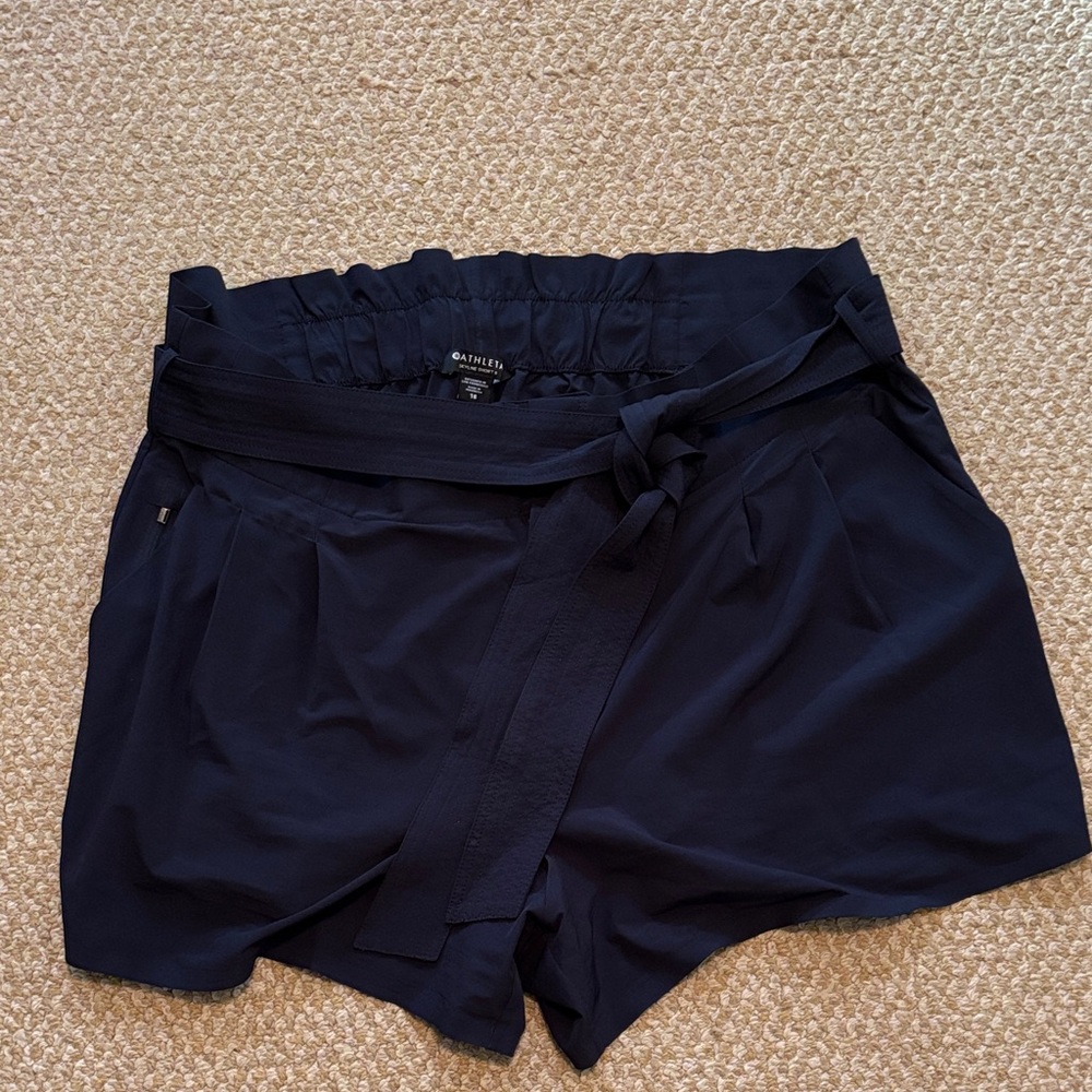Athleta Women's High Waist Navy Shorts